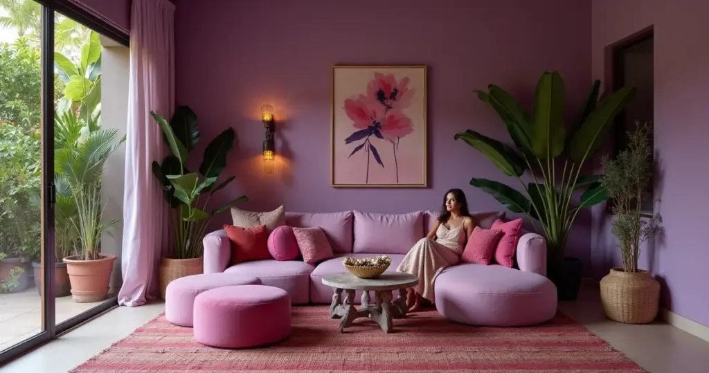 18 Ideias de Decoração Lilas e Roxo Que Vão Sofisticar Seu Espaço