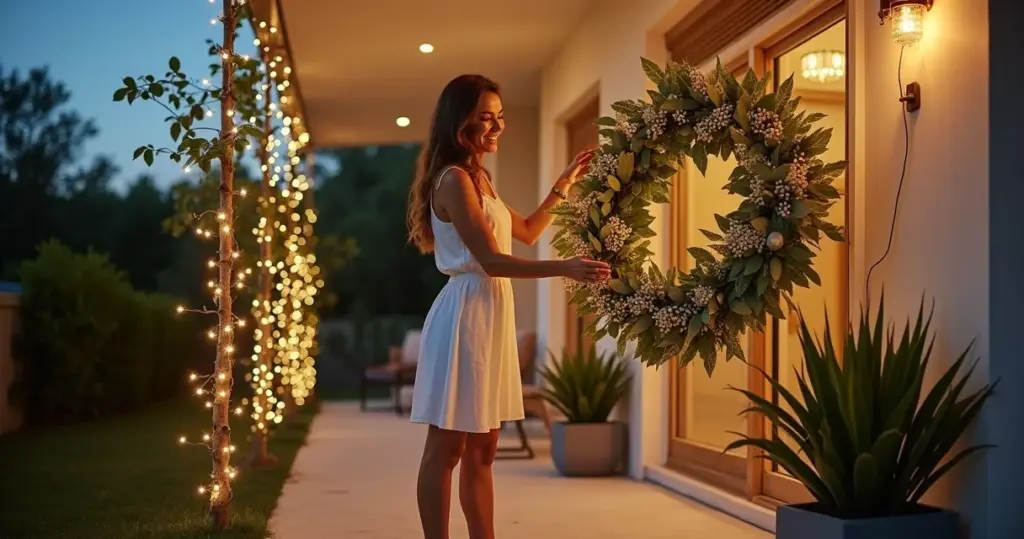 15 Ideias de Decoração Natalina Área Externa que Transformam sua Casa