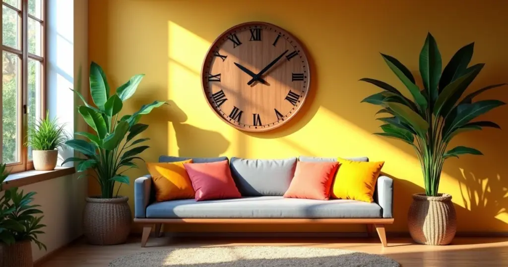 12 Ideias de Decoração Relógio de Parede Que Transformam Paredes Vazias 12 Ideias de Decoração Relógio de Parede Que Transformam Paredes Vazias