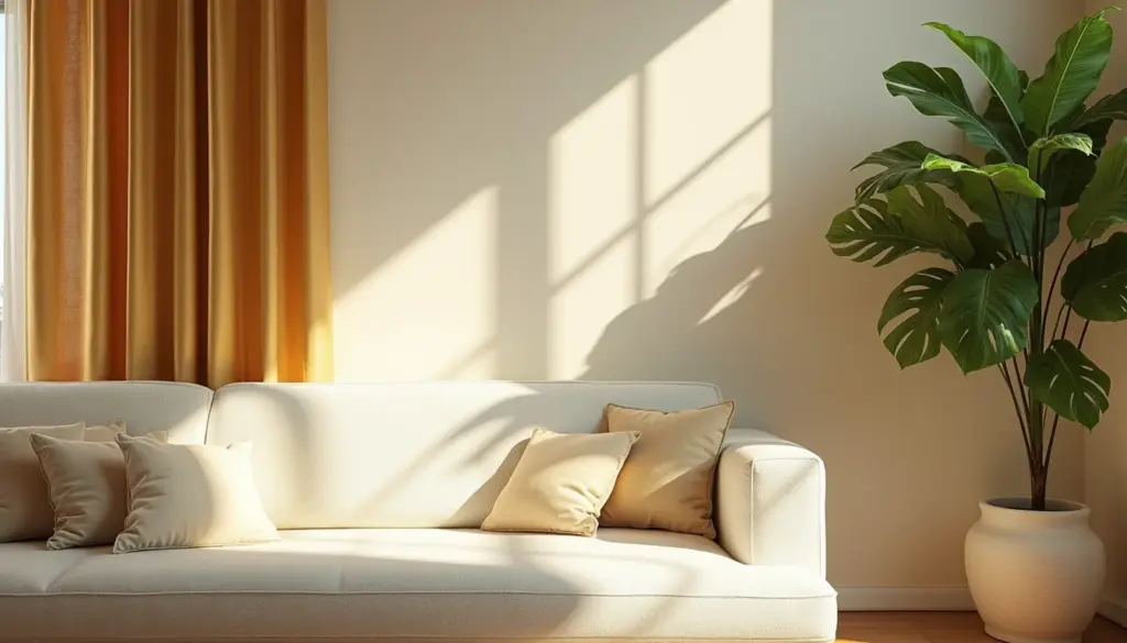 47 ideias de decoração simples com cortina metalizada dourada que vão te salvar