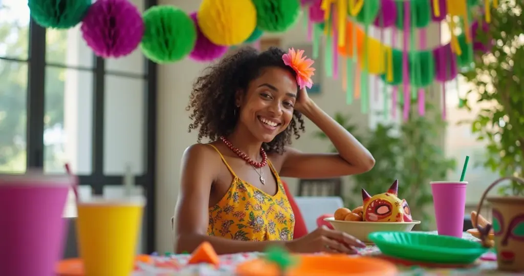 15 Ideias de Decoração Simples de Carnaval para Aniversário (Custo-Benefício)