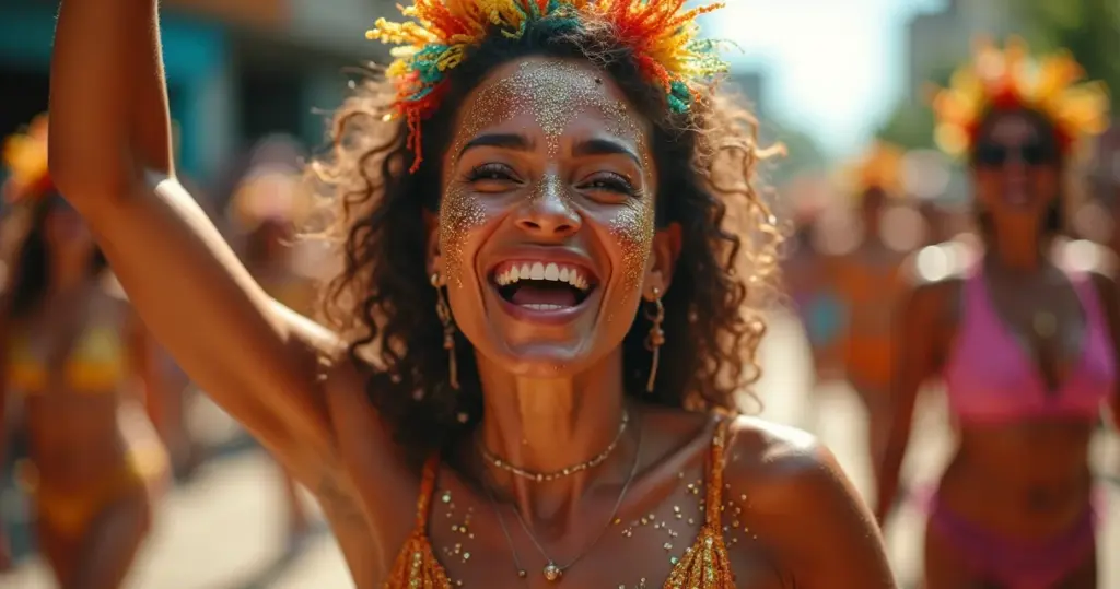12 Ideias de Foto de Maquiagem para o Carnaval que Brilha o Dia Todo