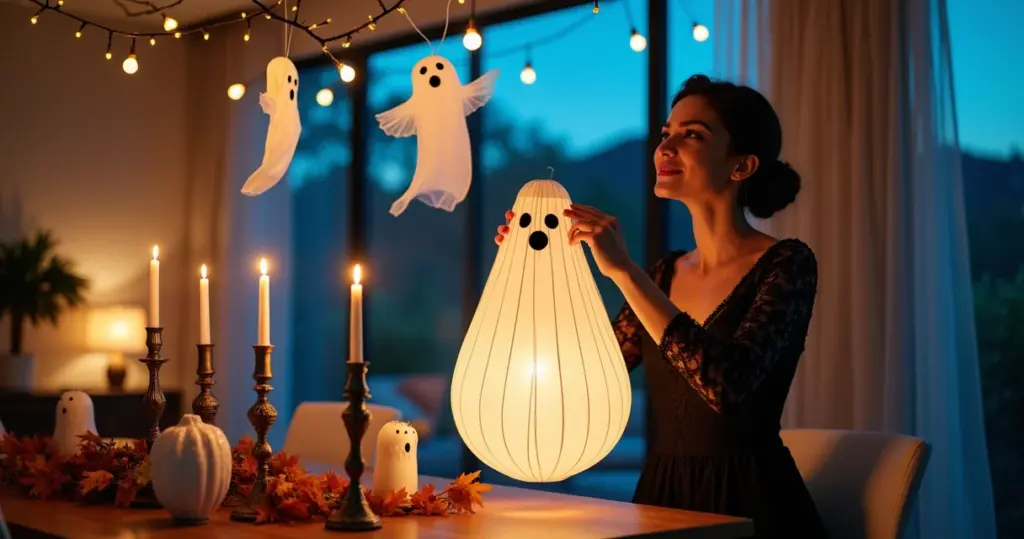 50+ Ideias Criativas de Decoração Fantasma Halloween que Vão Transformar Sua Festa