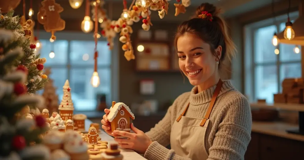 85 Ideias Criativas Decoração Natal Padaria Pequena que Viram Vendas