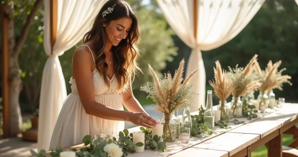 47 Ideias de Decoração Casamento Boho Chic Simples que Economizam 30%
