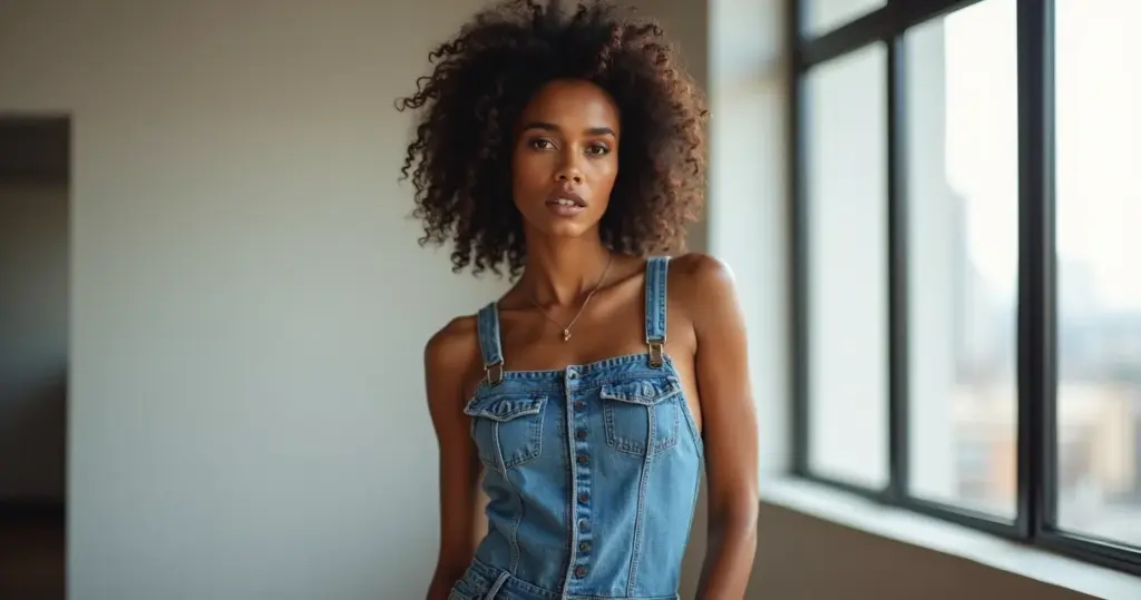 23 Ideias de Look Macacão Jeans Que Resolvem Seu Dia em 1 Minuto 23 Ideias de Look Macacão Jeans Que Resolvem Seu Dia em 1 Minuto