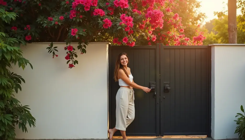 47 Ideias de Muro Simples com Portão Baratos e Lindos