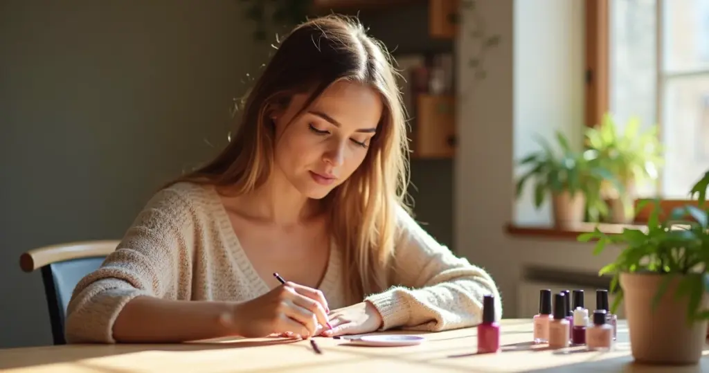 Quanto custa fazer decoração de unha simples em casa? Economize 90%