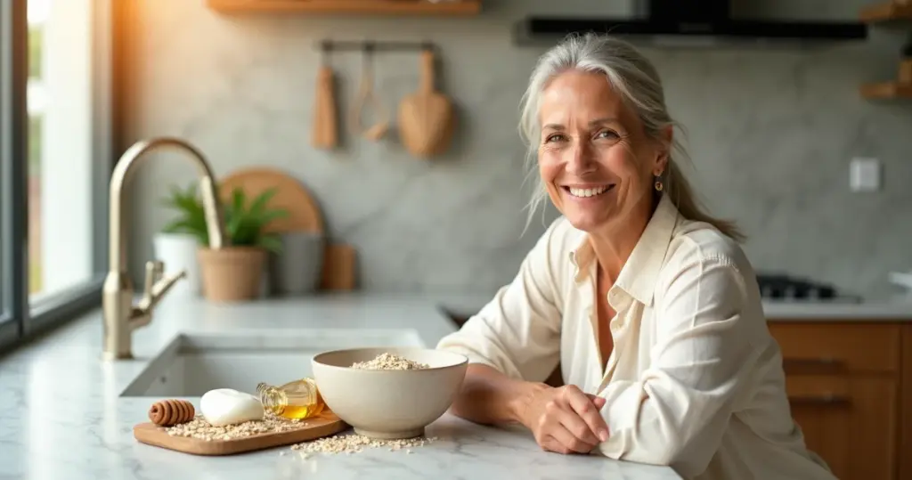 Receita caseira para esfoliação suave rosto maduro: renove sem agredir Receita caseira para esfoliação suave rosto maduro: renove sem agredir