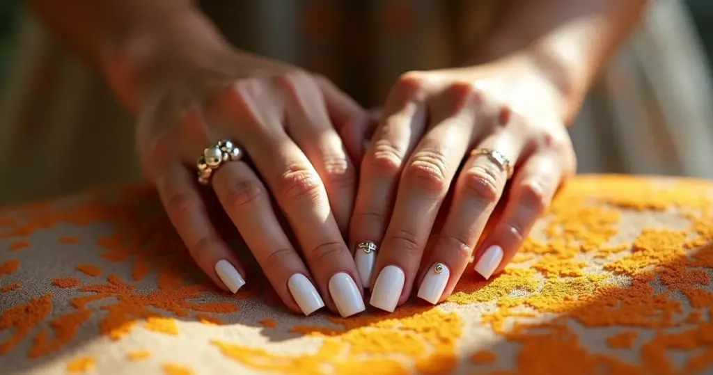 21 Ideias de Unha em Gel Decoração Branca que Vão Elevar Seu Visual