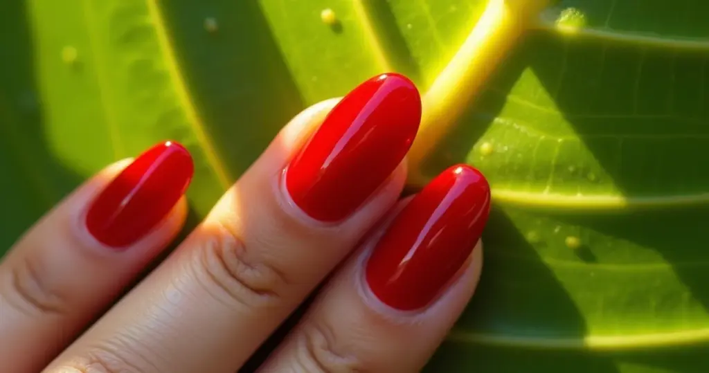 Unhas Vermelhas Elegantes: O Segredo Que Transforma Qualquer Look