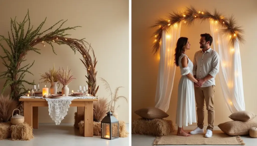 52 Ideias de Decoração Casamento Simples Rustico para Fazer em Casa