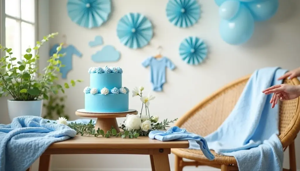 43 Ideias de Decoração Chá de Bebê Menino Simples e Baratas