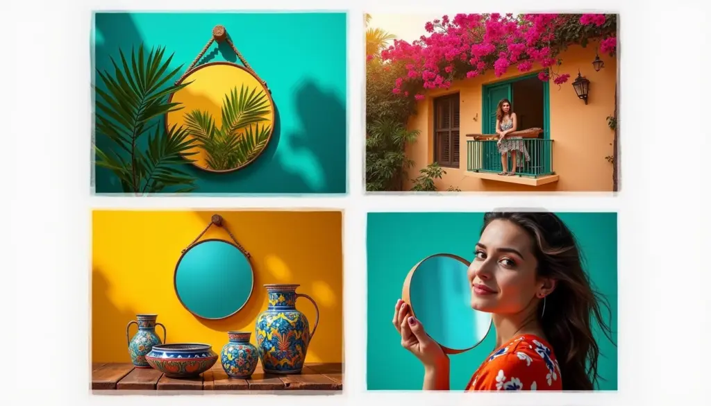 36 Ideias de Decoração com Espelho Redondo com Alça para Todos os Estilos