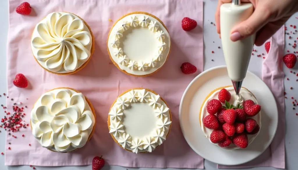 65 Ideias de Decoração de Bolo Simples com Chantilly que Impressionam