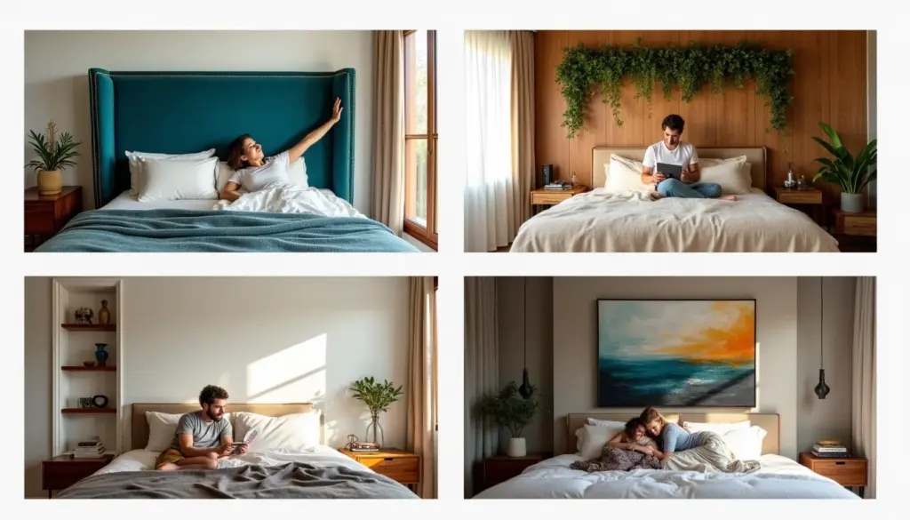 46 Ideias de Decoração de Cabeceira de Cama de Casal para Transformar Seu Quarto