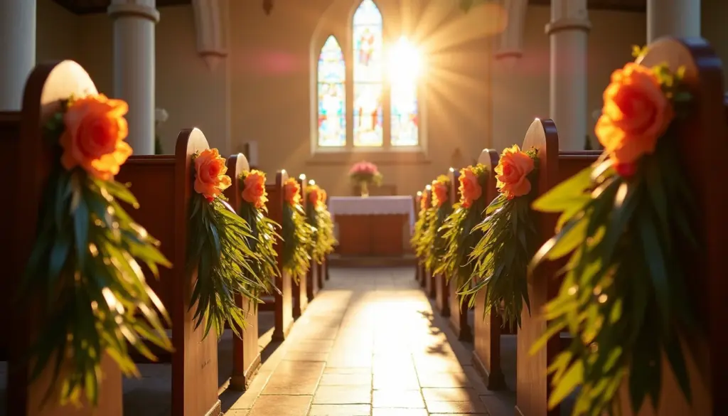 45 Ideias de Decoração de Igreja para Casamento Simples e Barata