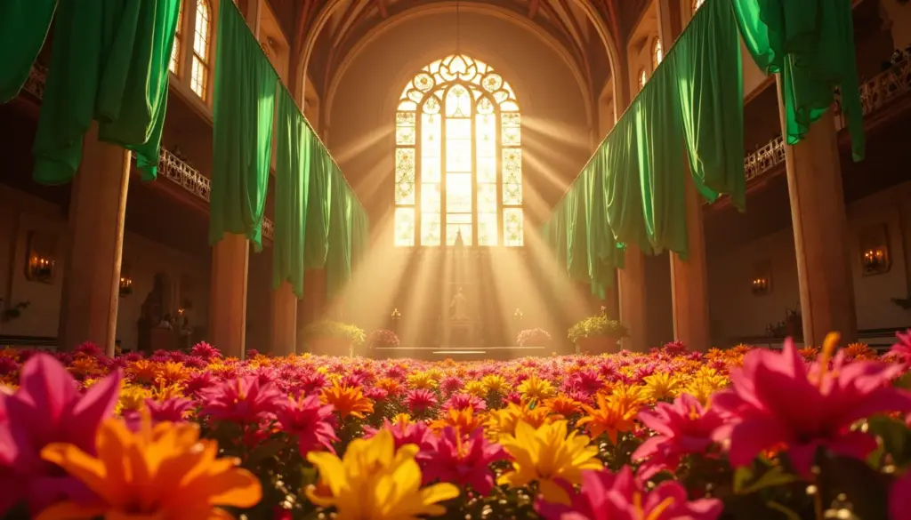 35 ideias de decoração de igreja para festa do padroeiro que vão te inspirar