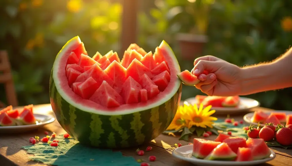 57 Ideias de Decoração de Melancia Simples pra Arrasar na Festa