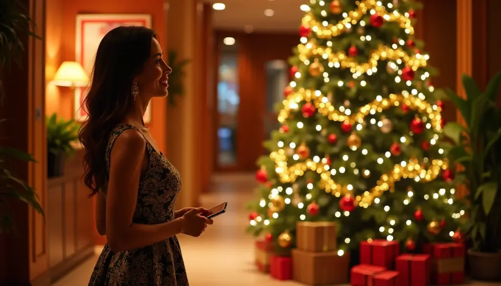 37 Ideias de Decoração de Natal Recepção para Brilhar em 2026
