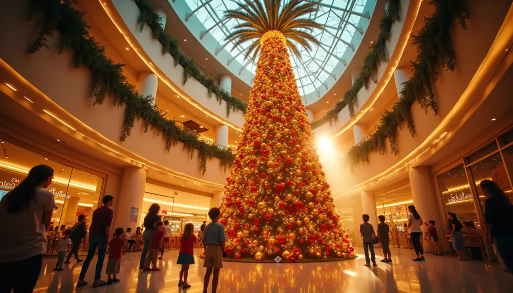 Decoração de Natal Shopping: Tendências 2026 e Plano de Ação