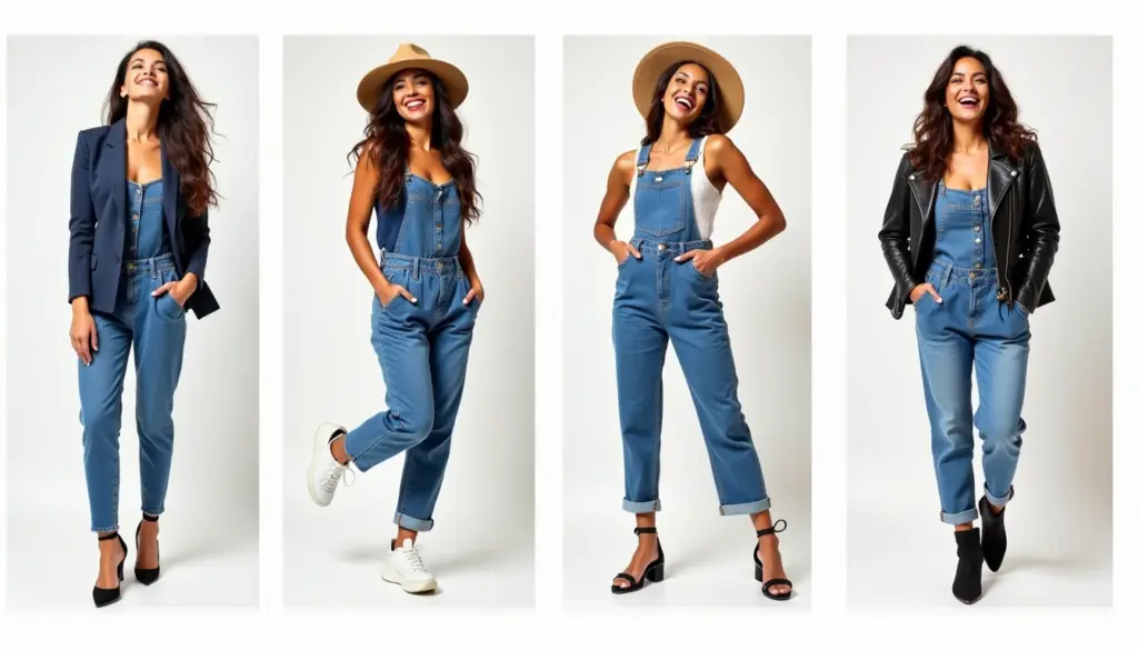 33 Ideias de Look com Macacão Jeans: Versátil e Estiloso 33 Ideias de Look com Macacão Jeans: Versátil e Estiloso