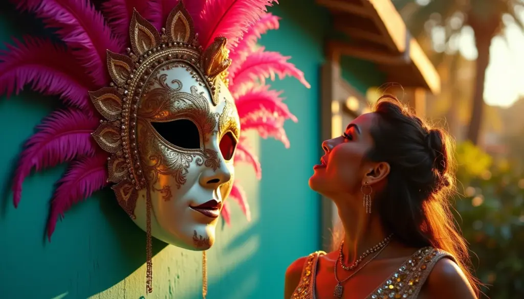 50 Ideias de Máscara de Carnaval Grande para Decoração que Impressionam 50 Ideias de Máscara de Carnaval Grande para Decoração que Impressionam