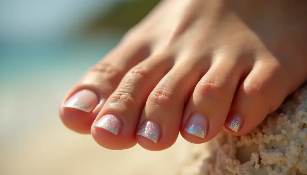 31 Unha do Pé com Glitter e Francesinha: Ideias que Transformam Seus Pés 31 Unha do Pé com Glitter e Francesinha: Ideias que Transformam Seus Pés