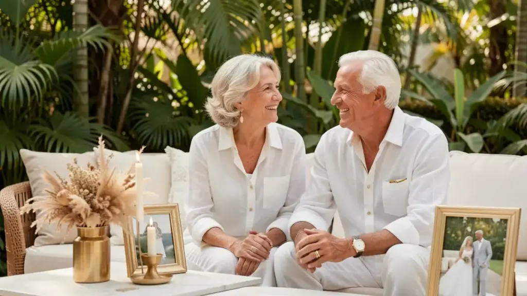 Decoração de Bodas de Ouro Simples: 10 Ideias que emocionam sem gastar muito Decoração de Bodas de Ouro Simples: 10 Ideias que emocionam sem gastar muito